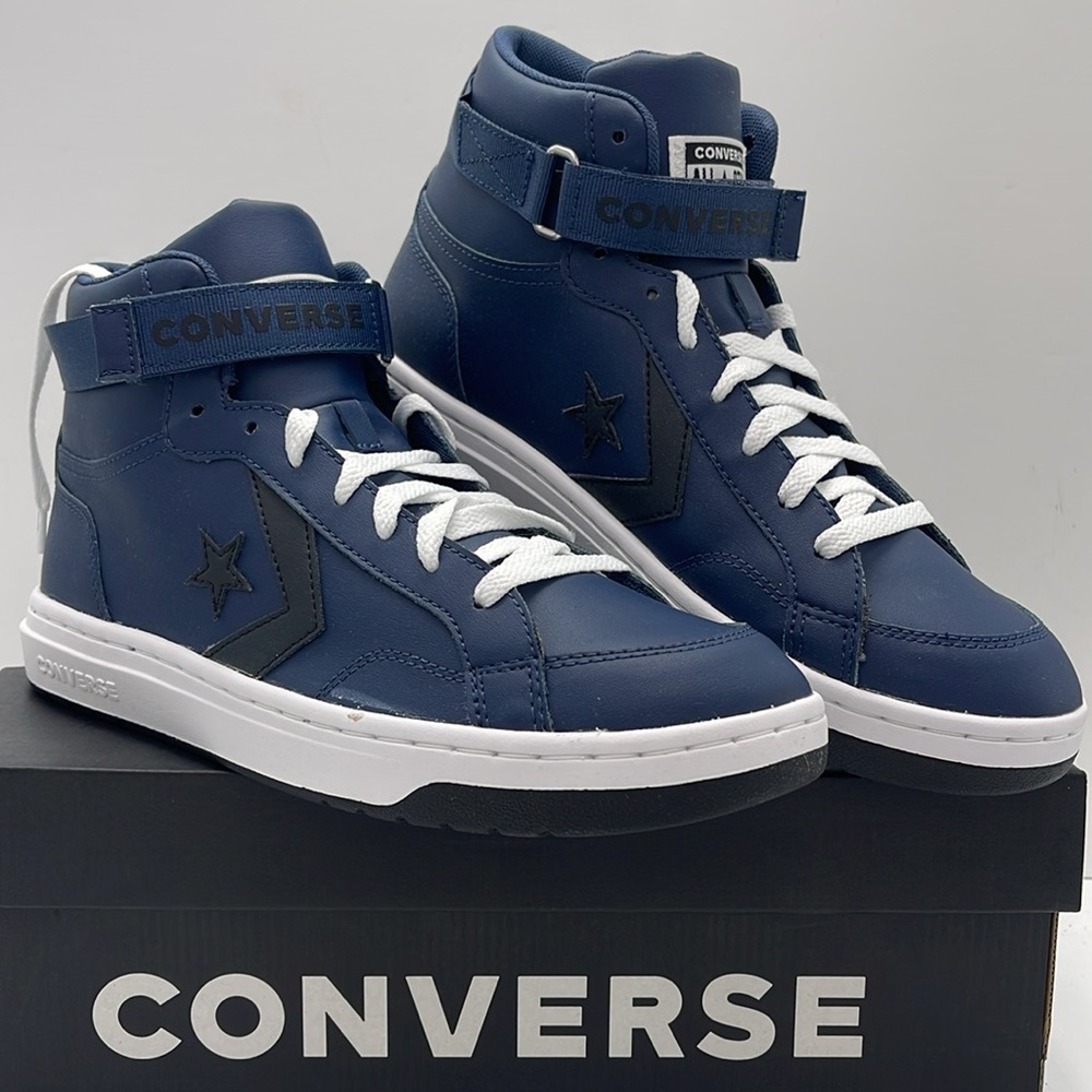 Converse Men’s Navy High-Top Sneakers A06626C
PRO BLAZE V2 MID
NAVY/BLACK/WHITE - Picture 4 of 16